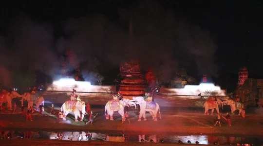 アユタヤ世界遺産祭り